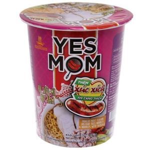 Hủ tiếu mì Yes Mom thịt bằm ly 76g