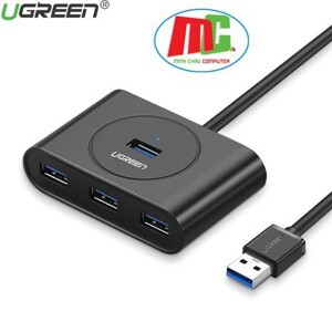 Hub USB 3.0 ra 4 cổng Ugreen 20290 - 30cm