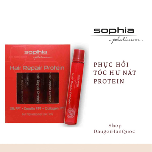 Huyết thanh phục hồi tóc hư tổn Sophia Protein Repair