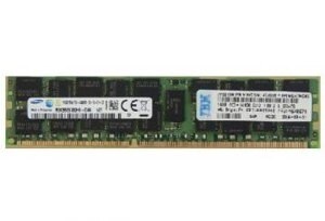 RAM IBM 8GB (1x8GB, 2Rx4, 1.35V) PC3L-10600 CL9 ECC DDR3 1333MHz LP RDIMM (49Y1397)