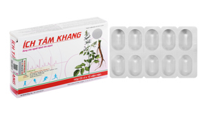 Ích Tâm Khang - hỗ trợ điều trị suy tim, hộp 30 viên