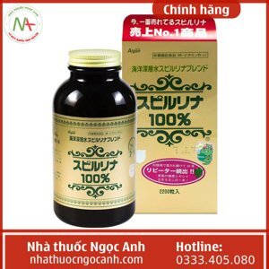 Tảo spirulina dạng viên uống Japan Algae 120mg x 600 viên