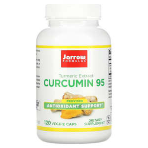 Jarrow Curcumin 95 - Viên uống trị đau dạ dày, tá tràng và Hỗ Trợ Điều Trị viêm gan, ung thư, 500mg, 120 viên