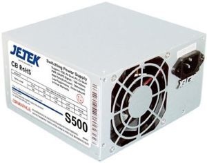 Nguồn - Power Supply JeTek S500 (Nguồn máy tính) 500W - 24 pin