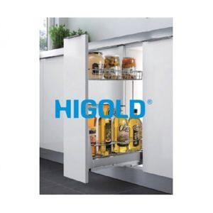 Kệ 2 tầng đựng chai lọ Higold 305003 giá inox 304