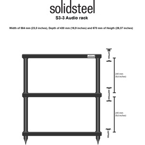 Kệ Audio Solidsteel S3-3