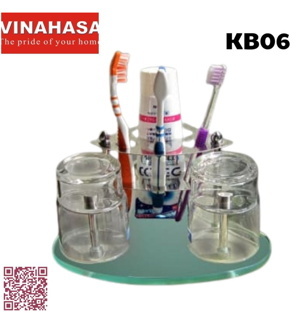 Kệ bàn chải 2 ly Vinahasa KB06