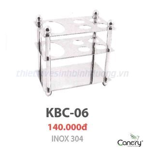 Kệ bàn chải đánh răng inox 304 TP KBC-06