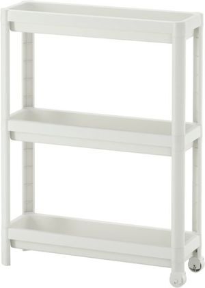 Kệ bánh xe 3 tầng Vesken Ikea