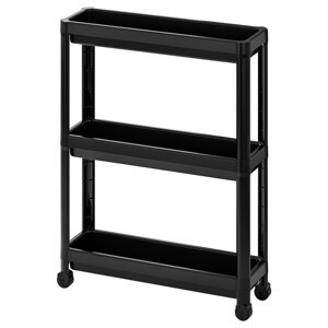 Kệ bánh xe 3 tầng Vesken Ikea