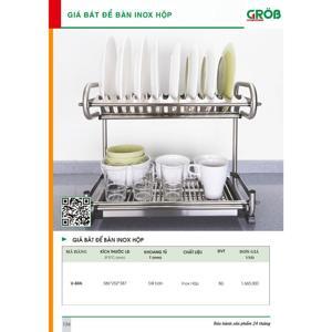 Kệ bát đĩa để bàn Grob U-60A