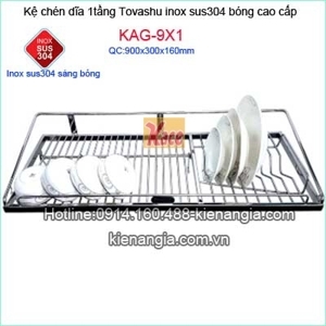 Kệ Chén 1 Tầng Tovashu 9X1