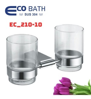 Kệ cốc đôi Ecobath EC-210-10