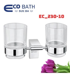Kệ cốc đôi Ecobath EC-230-10