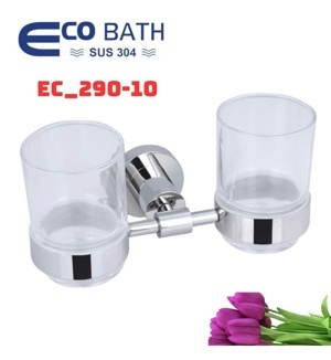 Kệ cốc đôi Ecobath EC-290-10