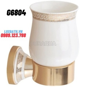 Kệ cốc mạ vàng Duraqua G6804