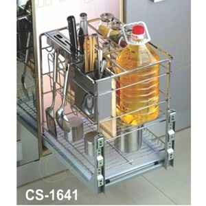 Kệ dao thớt inox sợi Cariny CS-1641