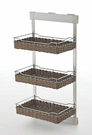 Kệ để đồ 3 tầng giỏ mây Eurogold EUA5190