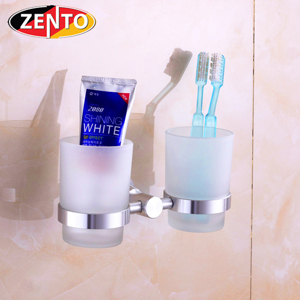 Kệ đỡ kèm 2 cốc thủy tinh Zento LS0020