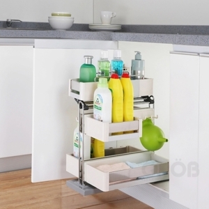 Kệ đựng chai lọ ray âm Grob GHA-40