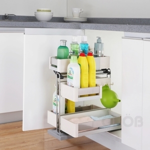 Kệ đựng chai lọ ray âm Grob GHA-40