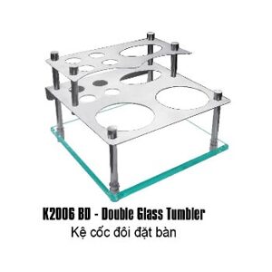 Kệ đựng cốc inox Kendax K2006BD