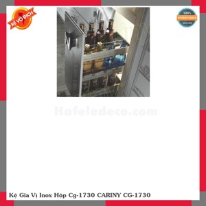 Kệ đựng gia vị inox hộp Cariny CG 1730