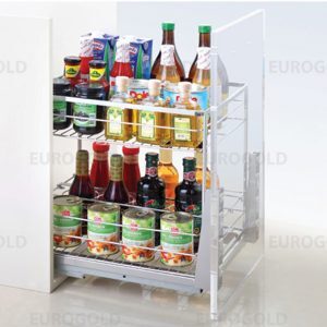 Kệ đựng gia vị inox nan EUROGOLD ERO.2035B-2