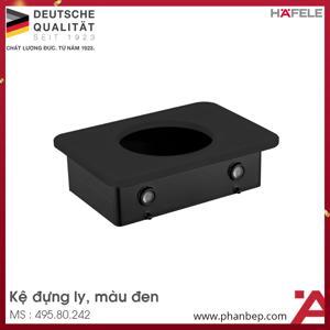 Kệ đựng ly kính đen 495.80.242