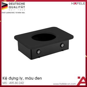 Kệ đựng ly kính đen 495.80.242
