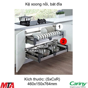 Kệ đựng xoong nồi Cariny CG25-800