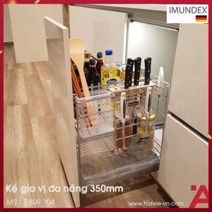 Kệ gia vị đa năng với ray âm giảm chấn 350mm 7 809 104