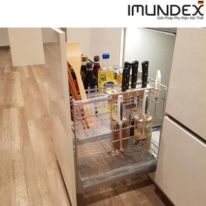 Kệ gia vị đa năng với ray âm giảm chấn 300mm 7 809 135