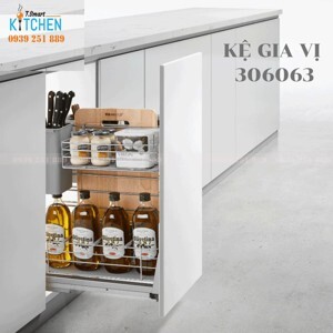 Kệ gia vị dụng cụ ray giảm chấn Higold 306063