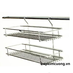 Kệ gia vị Higold 1351 - 2 tầng, inox 304