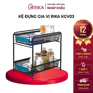 Kệ gia vị ống inox 201 Kafina KGV03