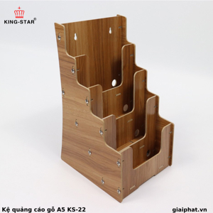 Kệ gỗ kẹp giấy Nhatvywood KS-22