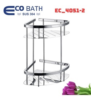 Kệ góc 2 tầng Ecobath EC-4051-2