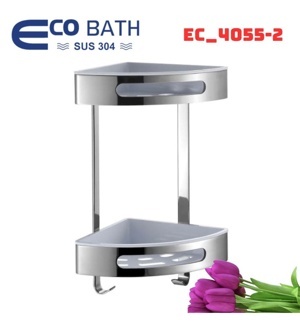 Kệ góc 2 tầng Ecobath EC-4055-2