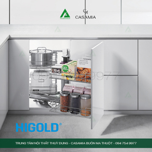 Kệ góc 4 rỗ Higold 101006