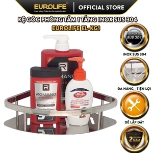 Kệ góc đôi phòng tắm inox Eurolife EL-KG1