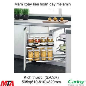 Kệ góc liên hoàn Cariny KG-272ML