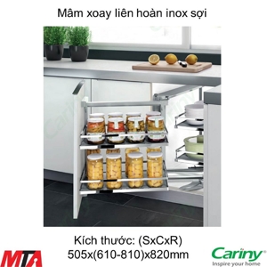 Kệ góc liên hoàn Cariny KG-272IL