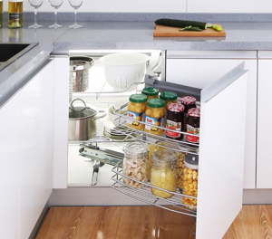 Kệ góc liên hoàn inox nan Edell SP68R