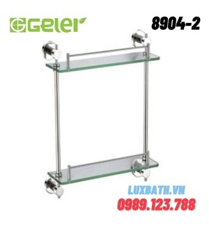 Kệ kính đựng đồ Geler 8904-2 - 2 tầng