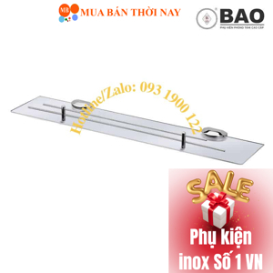 Kệ kính inox 304 BAO BN700A