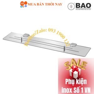 Kệ kính inox 304 BAO BN900A