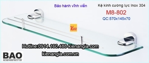 Kệ kính phòng tắm BAO M8-802