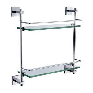 Kệ kính 2 tầng Cleanmax 29006 - Đồng mạ crom