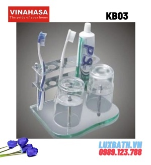 Kệ ly bàn chải đánh răng Vinahasa KB03